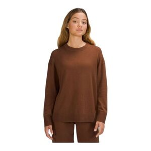 Lululemon Cotton-Cashmere Blend Crewneck Sweater - Size 14
